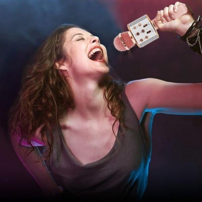 Micro de Karaoké sans fil Bluetooth